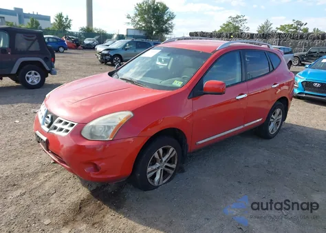 2012 Nissan Rogue Sv z USA, uszkodzony, nr VIN JN8AS5MT9CW259575